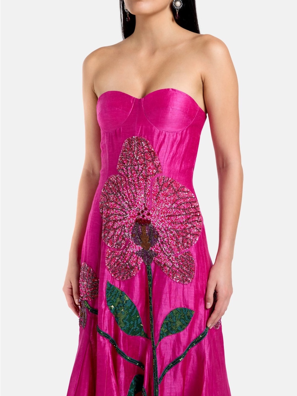 NWT La Fuori Orchid Gown - Picture 2 of 9